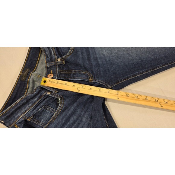 SILVER Womens Jeans Boyfriend Mid Rise Straight Slim Leg Stretch Denim 24x29 EUC - Picture 13 of 14